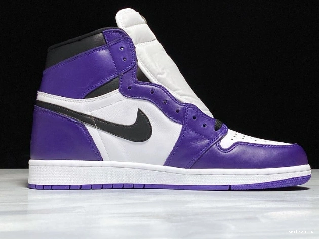 Rep Onekick 555088-500 Court OG Air Jordan Purple 1 High 0729